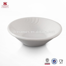 Vente chaude os porcelaine vaisselle petits plats en céramique sauce plat